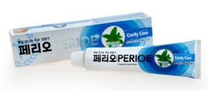 LG H&H (Южная Корея) "Perioe Cavity Care" Зубная паста  с фтором, для профилактики кариеса, с мятным ароматом, 150 г ― Японская косметика в Краснодаре