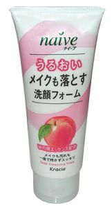 Пенка для умывания с экстрактом листьев персикового дерева. 120 г. (Дизайн 2005 г) ― Японская косметика в Краснодаре