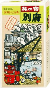 KRACIE(Kanebo) "Tabi no Yado" Соль для ванн "Горячий источник Бэппу" с ароматом шипра 25 г x 5 шт. ― Японская косметика в Краснодаре